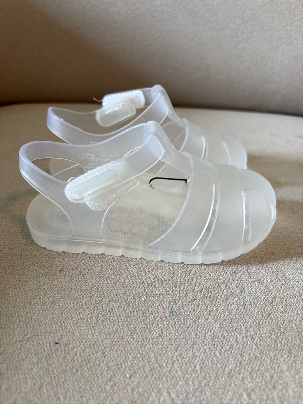ZARA RUBBERIZED FISHERMAN SANDALS - Picture 7 of 10